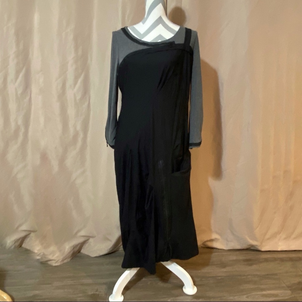 Lauren Vidal Abstract Long Dress